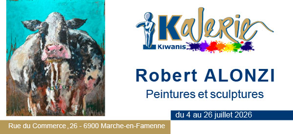 kalerie.be Invitation Robert ALONZI 2026