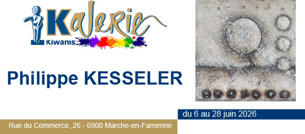 kalerie.be Invitation Philippe Kesseler 2026