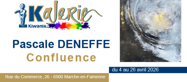kalerie.be Invitation Pascale DENEFFE 2026